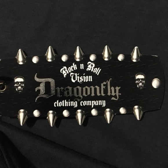 Dragonfly Kids T-shirt Size XL Gray 100% cotton Long Sleeve Lightweight - Picture 3 of 7